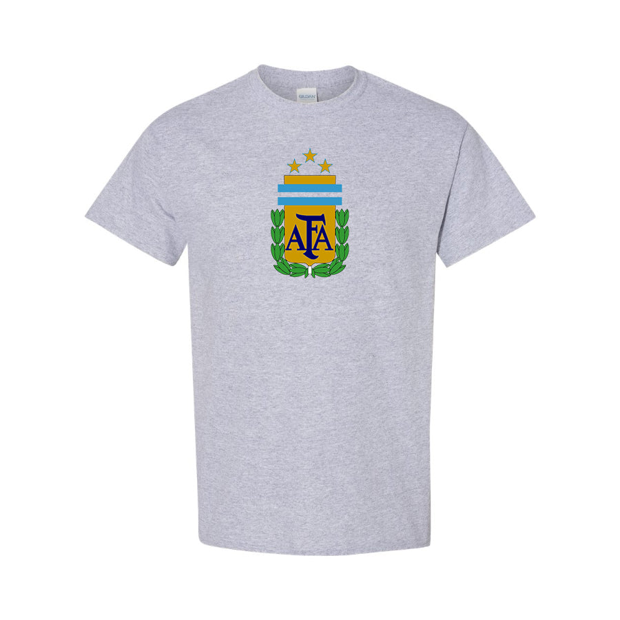 Youth Kids Argentina National Soccer Team Cotton T-Shirt