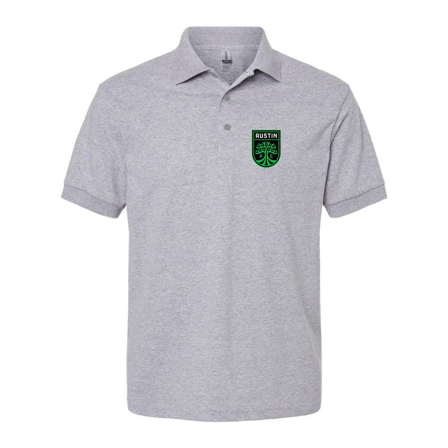 Men's Austin FC Dry Blend Polo