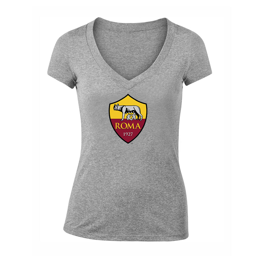 Women's AS Roma FC V-Neck T-Shirt