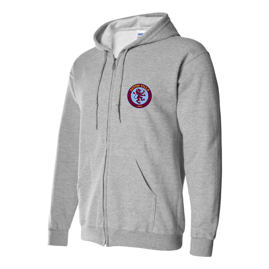 Men's Aston Villa Zipper Hoodie