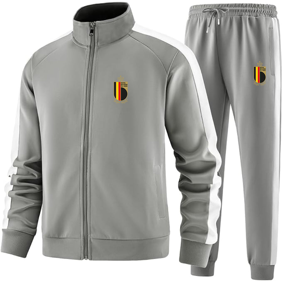 Men's Belgium National Soccer Team Logo Dri-Fit TrackSuit