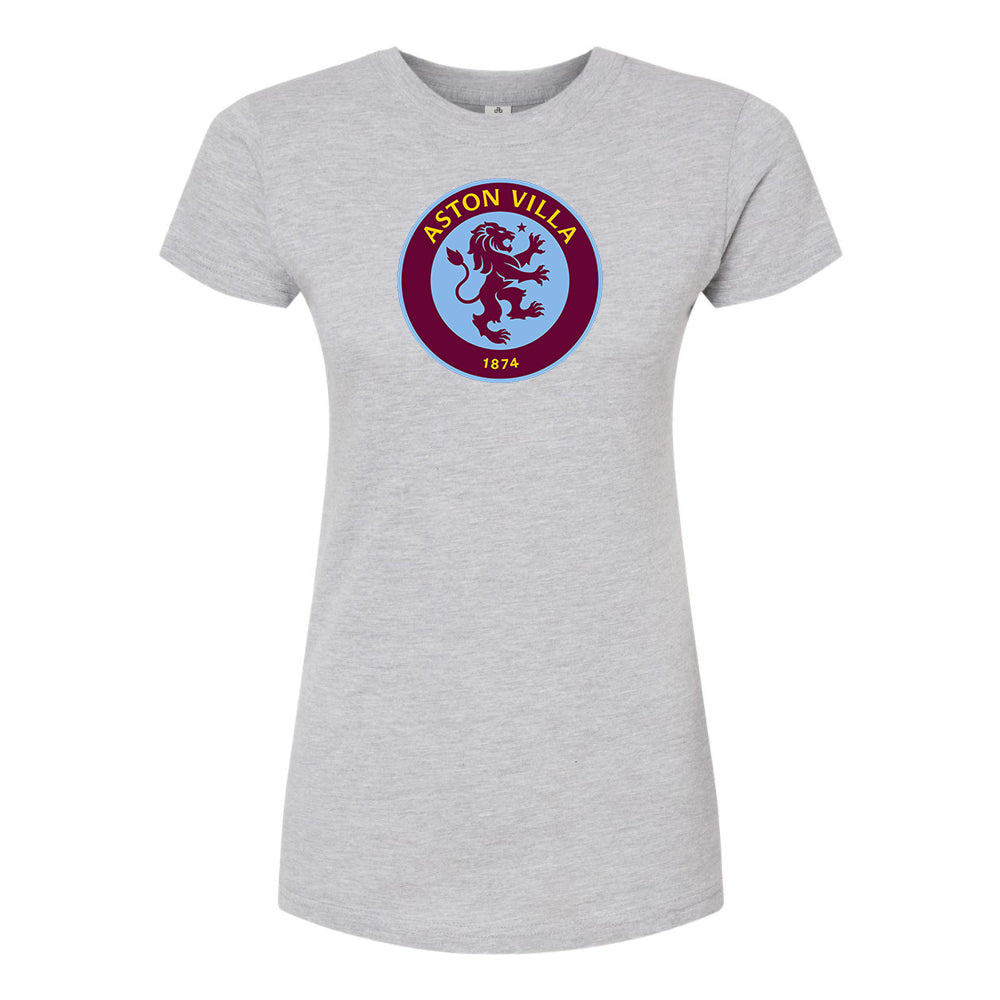 Women’s Aston Villa FC Round Neck T-Shirt