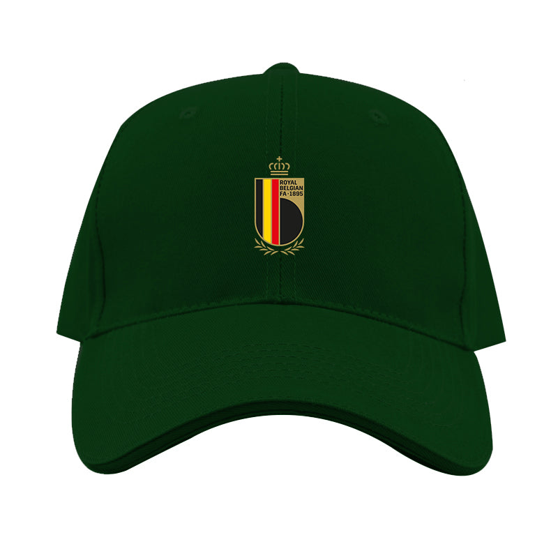 Belgium National Soccer Team Dad Baseball Cap Hat