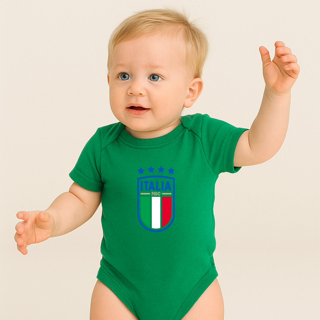 Italy National Soccer Team Baby Romper Onesie