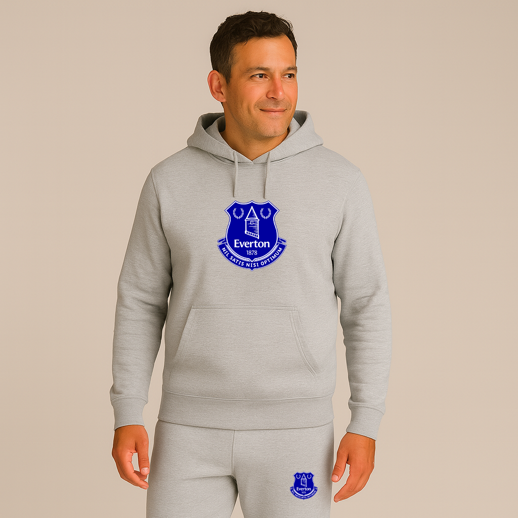 Men's Everton FC Logo Hoodie Joggers Set