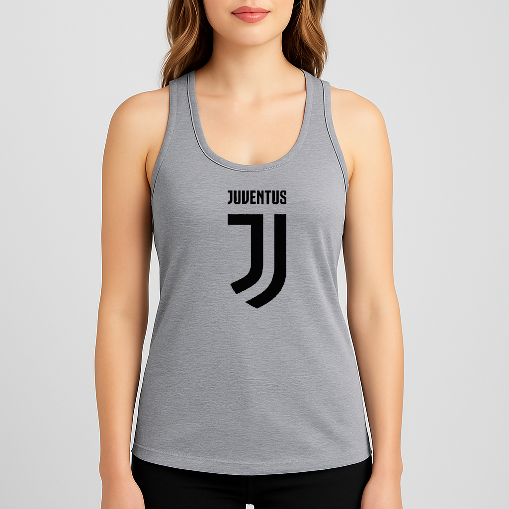 Women's Juventus Soccer Racerback Tank Top