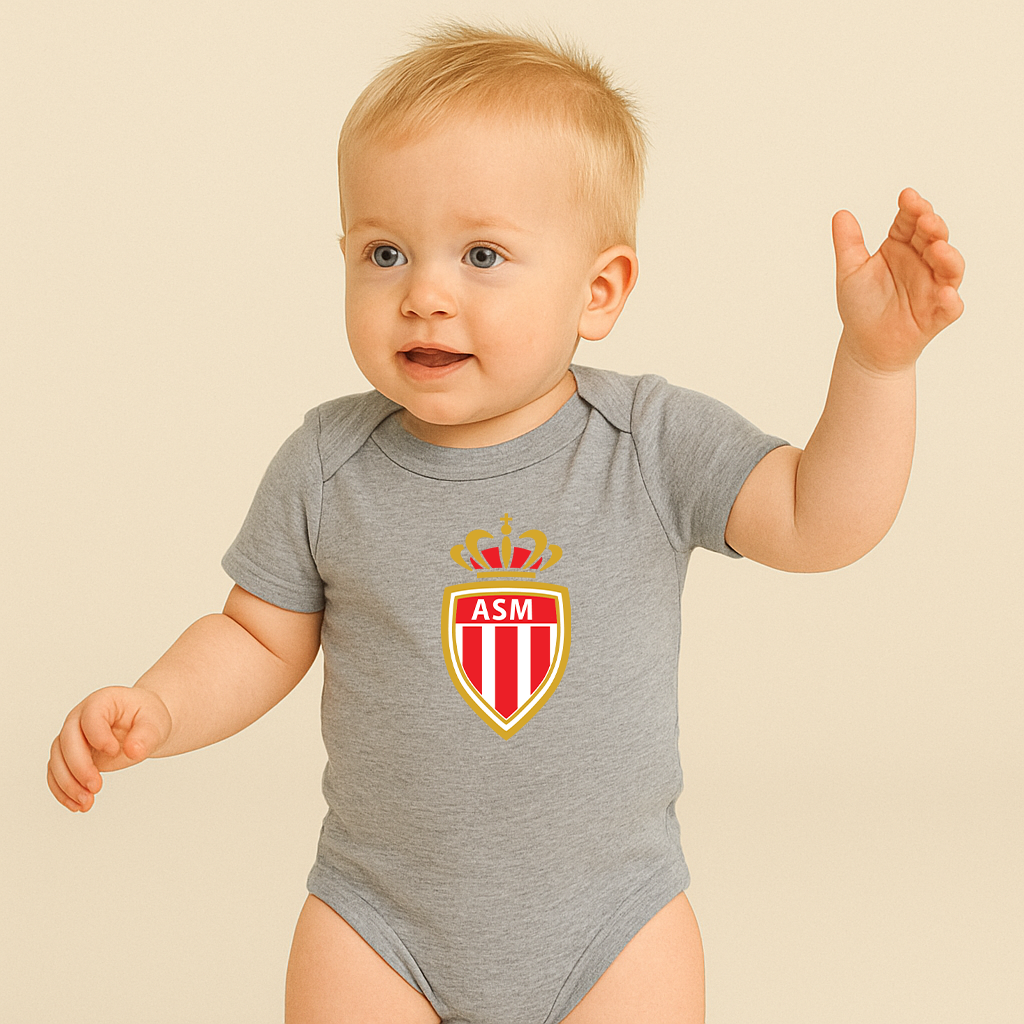 AS Monaco FC Baby Romper Onesie