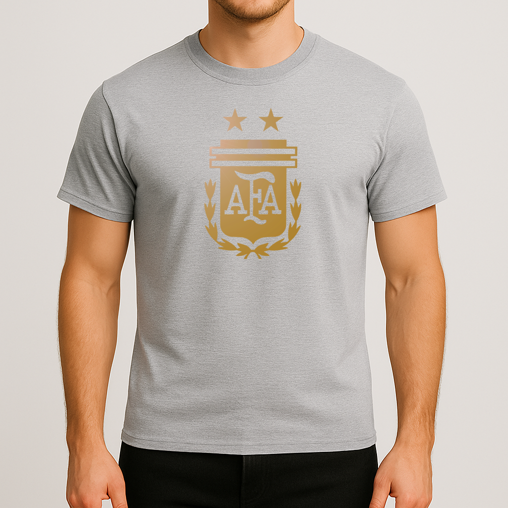 Men's Argentina Soccer Cotton T-Shirt