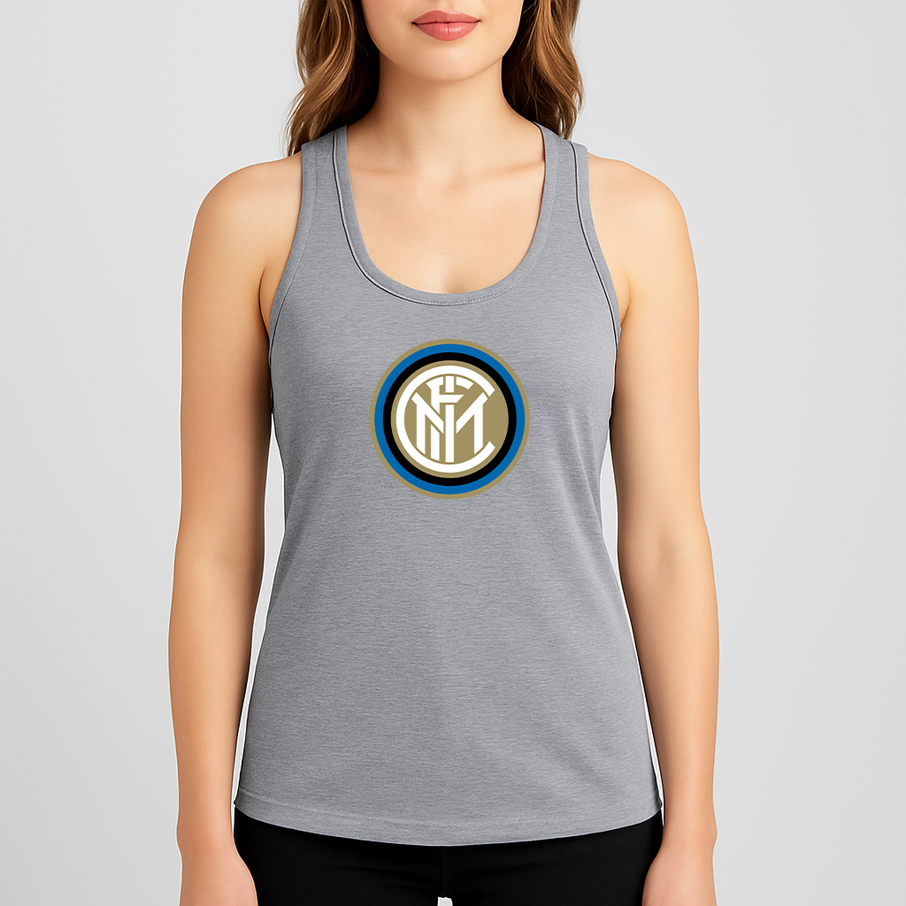 Women's Inter Milan Soccer Racerback Tank Top