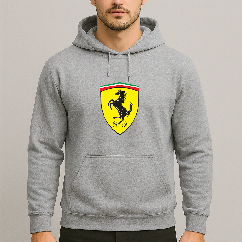 Men’s Ferrari Motorsport Car Pullover Hoodie