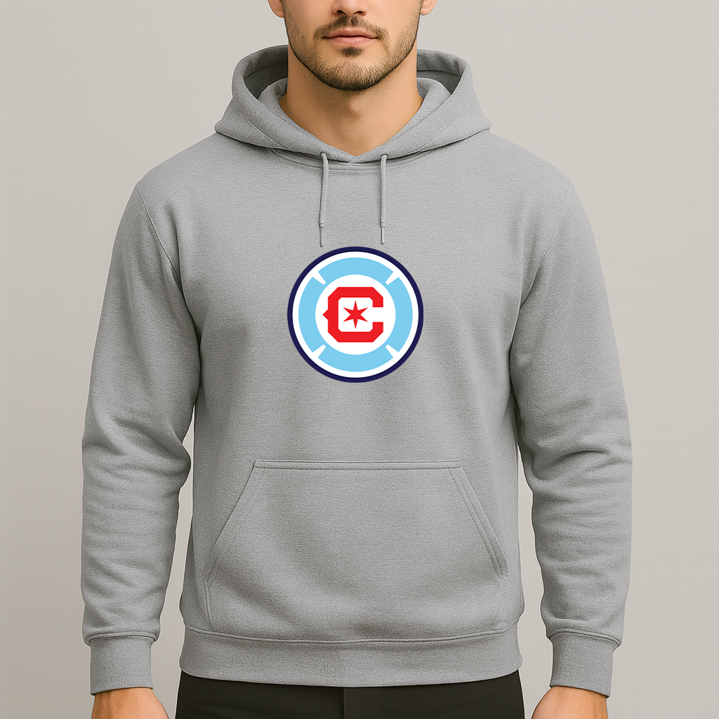 Men's Chicago Fire Soccer Pullover Hoodie