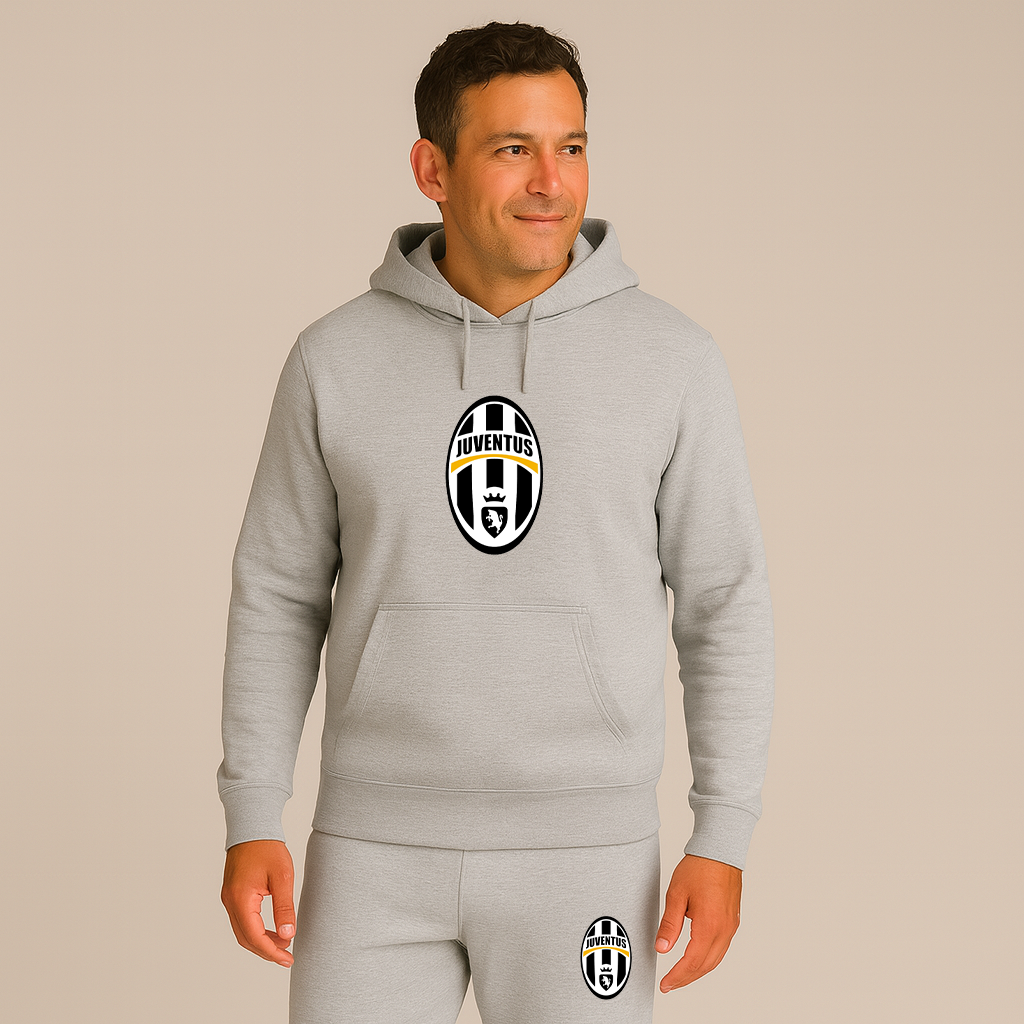 Men's Juventus Football Club Classic Hoodie Joggers Set