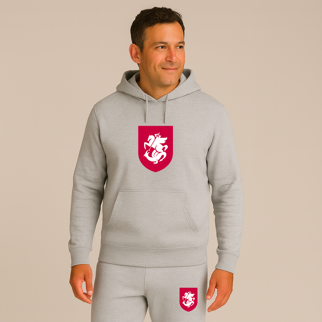 Men's Georgia National Soccer Team Hoodie Joggers Set