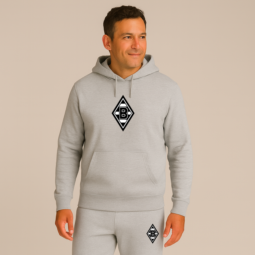 Men's Borussia Monchengladbach FC Hoodie Joggers Set