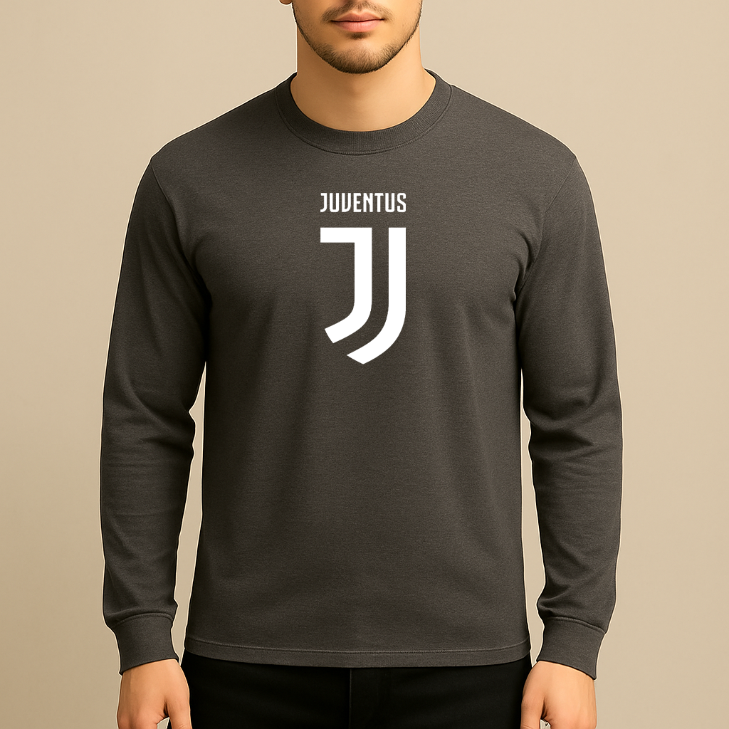 Men's Juventus Soccer Long Sleeve T-Shirt