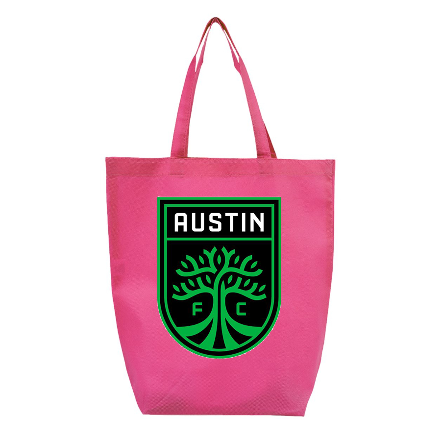 Austin FC - Q-Tees - Non-Woven Gusset Bottom Tote - Q1251
