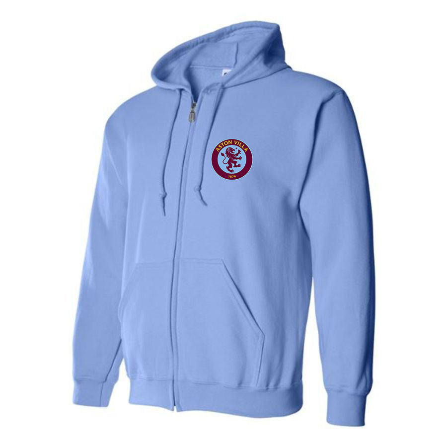 Men's Aston Villa Zipper Hoodie