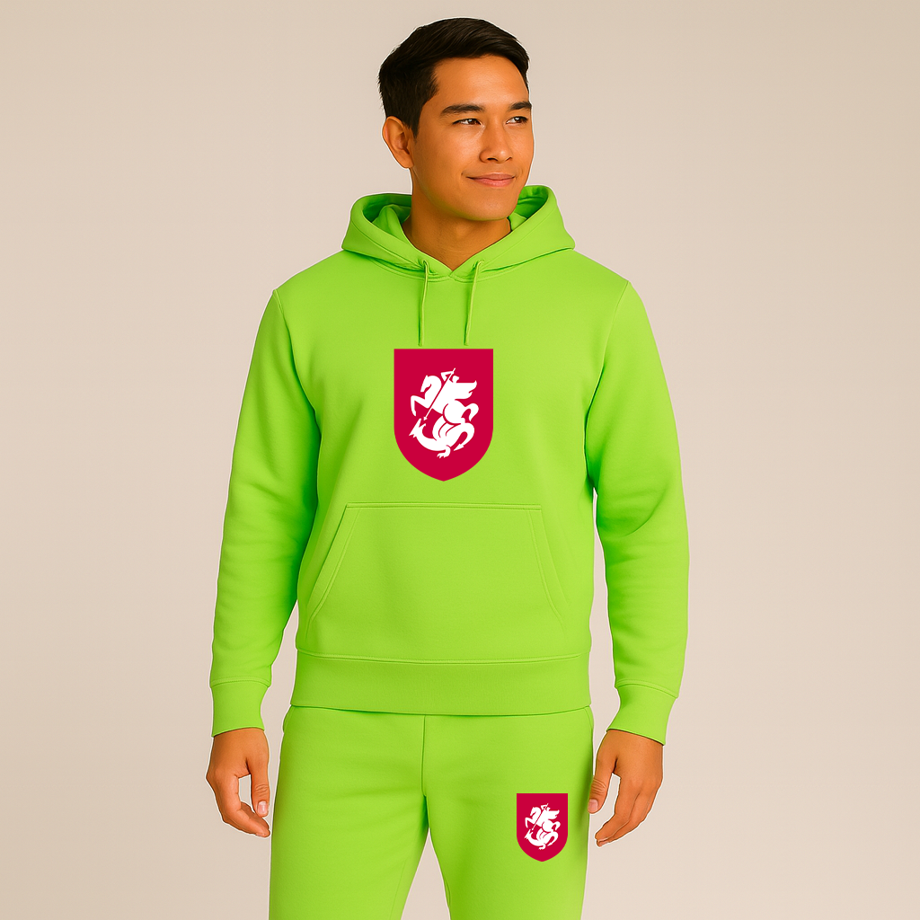 Men's Georgia National Soccer Team Hoodie Joggers Set