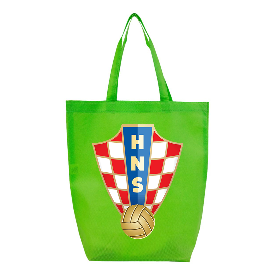 Croatia National Soccer Team - Q-Tees - Non-Woven Gusset Bottom Tote - Q1251