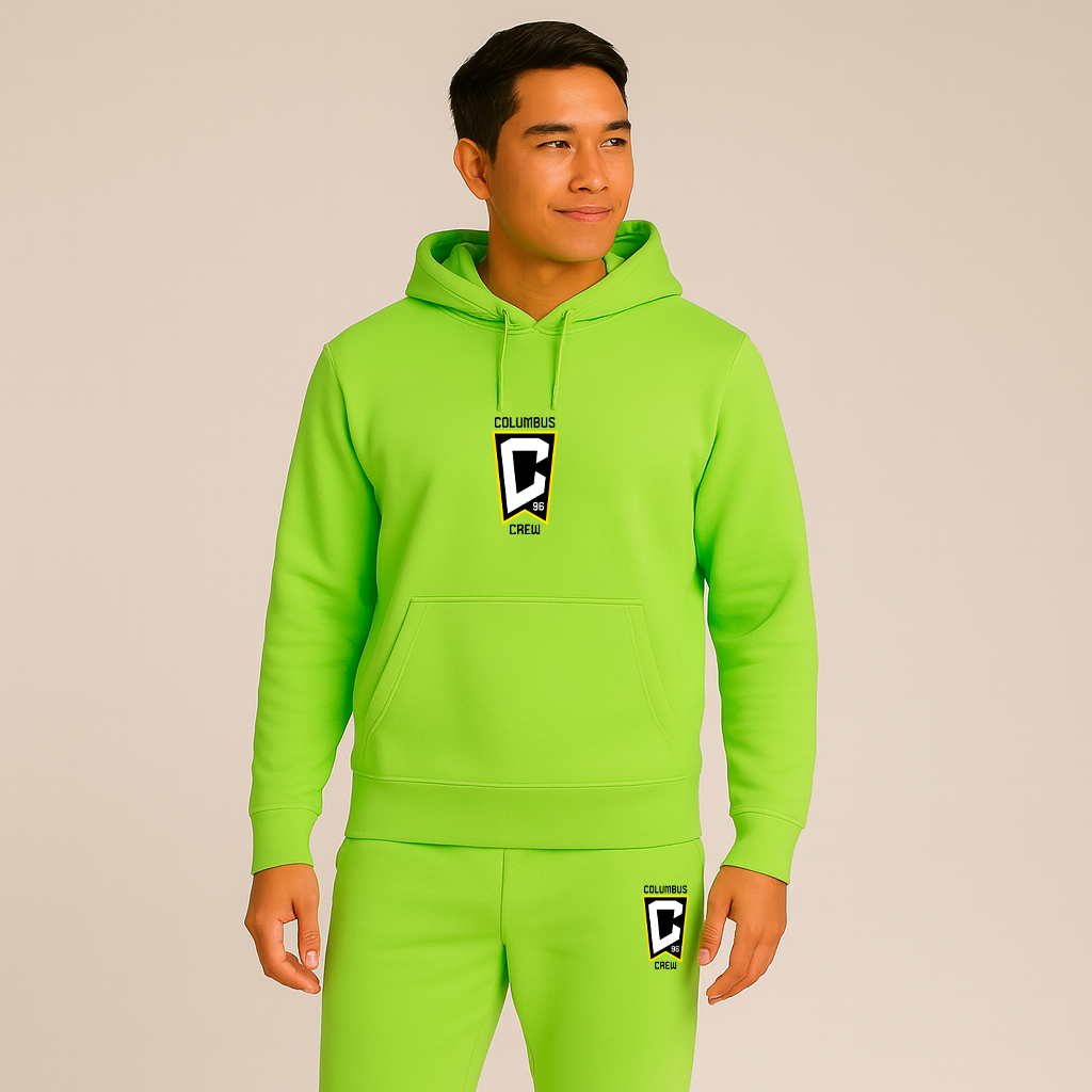 Men's Columbus Crew FC Hoodie Joggers Set