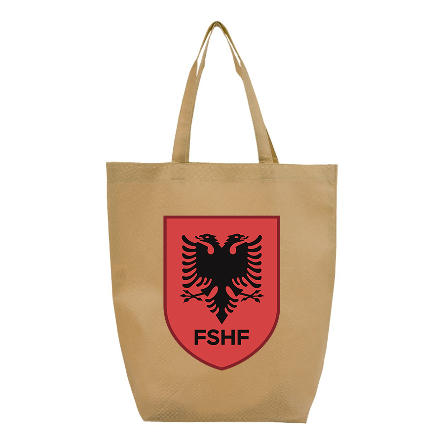Albania National Soccer Team -  Q-Tees - Non-Woven Gusset Bottom Tote - Q1251