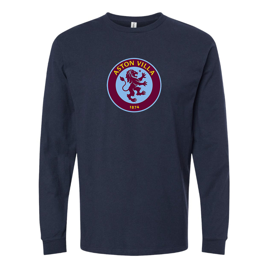 Men's Aston Villa FC Long Sleeve T-Shirt