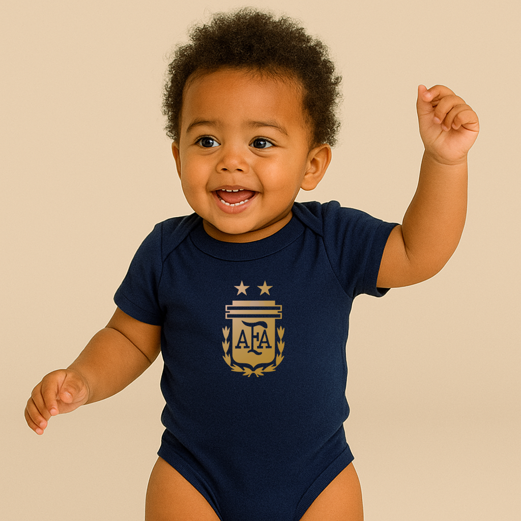 Argentina Soccer Baby Romper Onesie