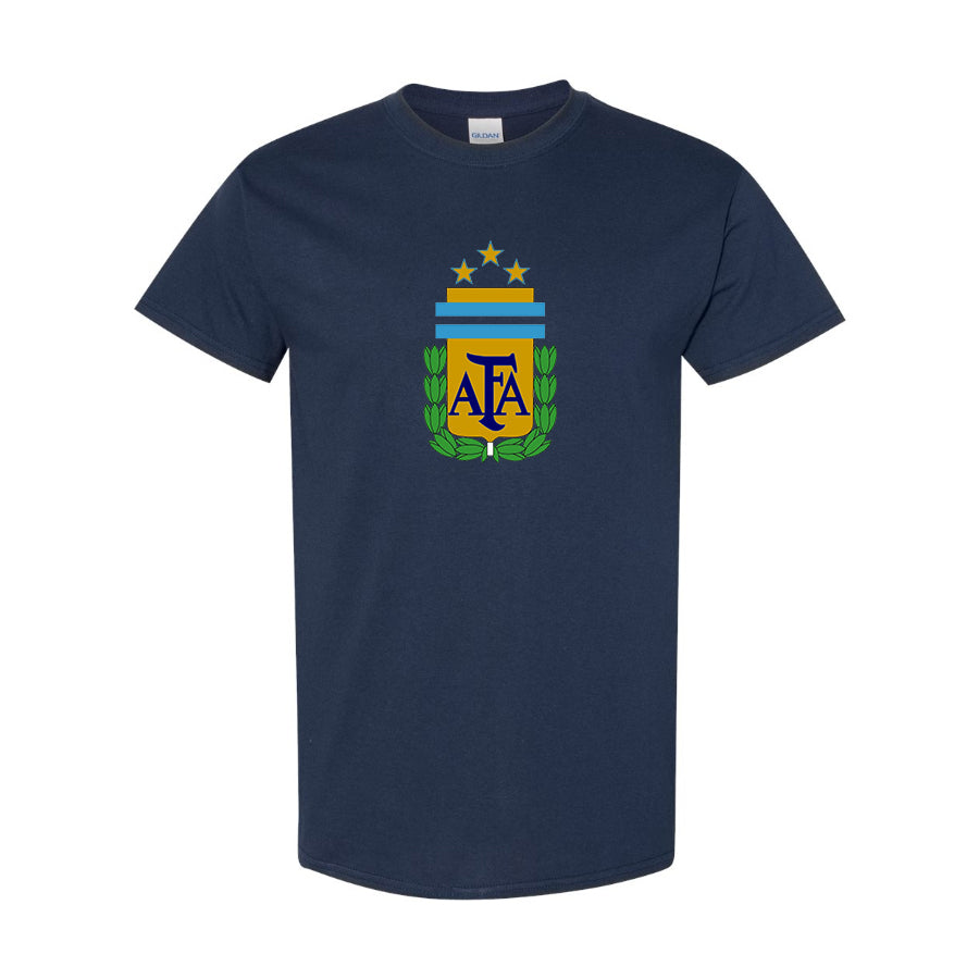 Men's Argentina National Soccer Team Cotton T-Shirt