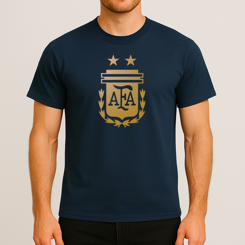 Men's Argentina Soccer Cotton T-Shirt