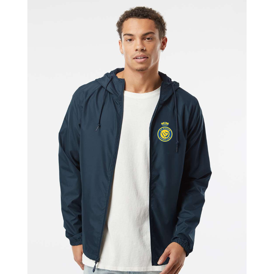 Men’s Al Nassr FC  - Independent Trading Co. - Lightweight Windbreaker Full-Zip Jacket - EXP54LWZ