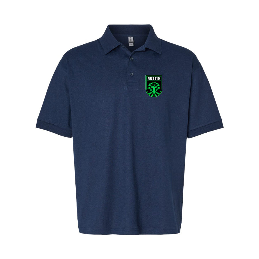 Men's Austin FC Dry Blend Polo