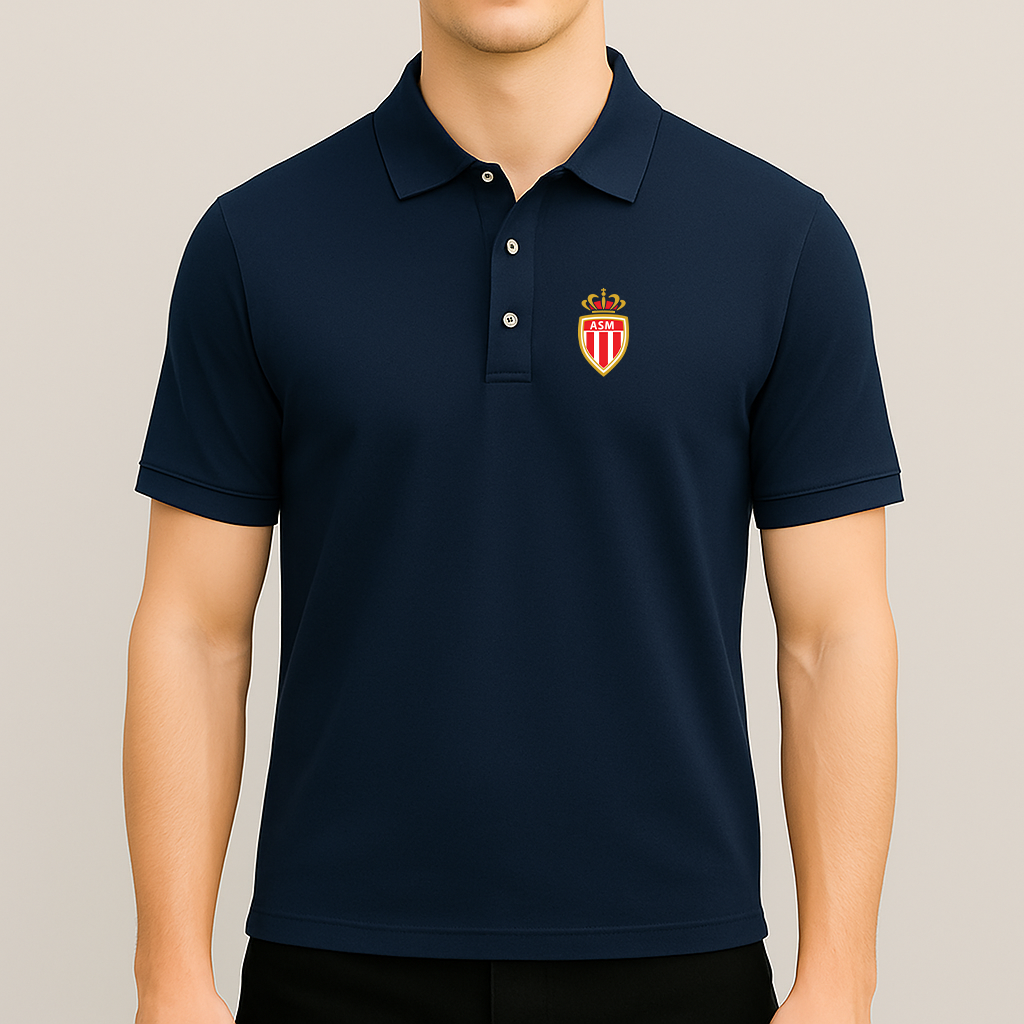 Men's AS Monaco FC Dry Blend Polo