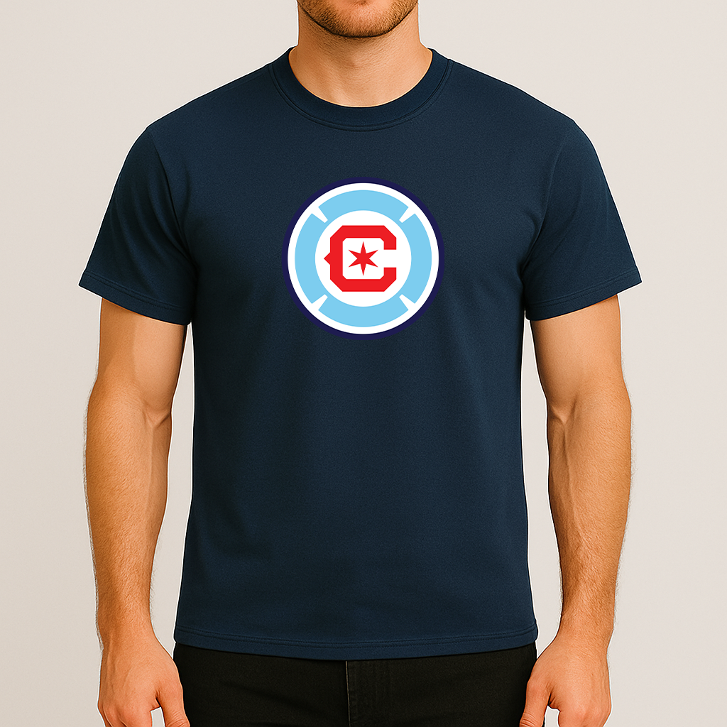 Men's Chicago Fire Soccer Cotton T-Shirt