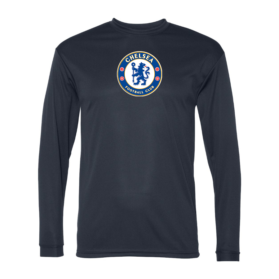 Men’s Chelsea Soccer Performance Long Sleeve T-Shirt