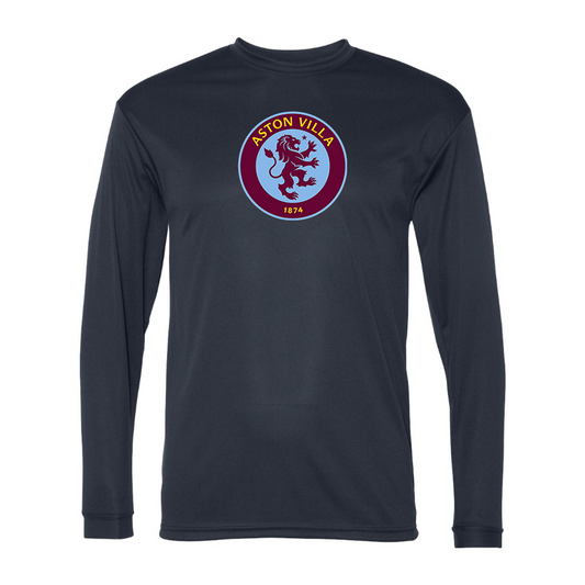 Men's Aston Villa Performance Long Sleeve T-Shirt