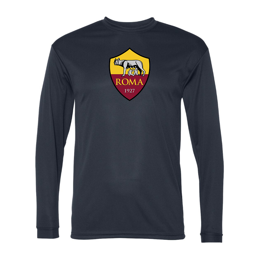 AS Roma FC Performance Long Sleeve T-Shirt
