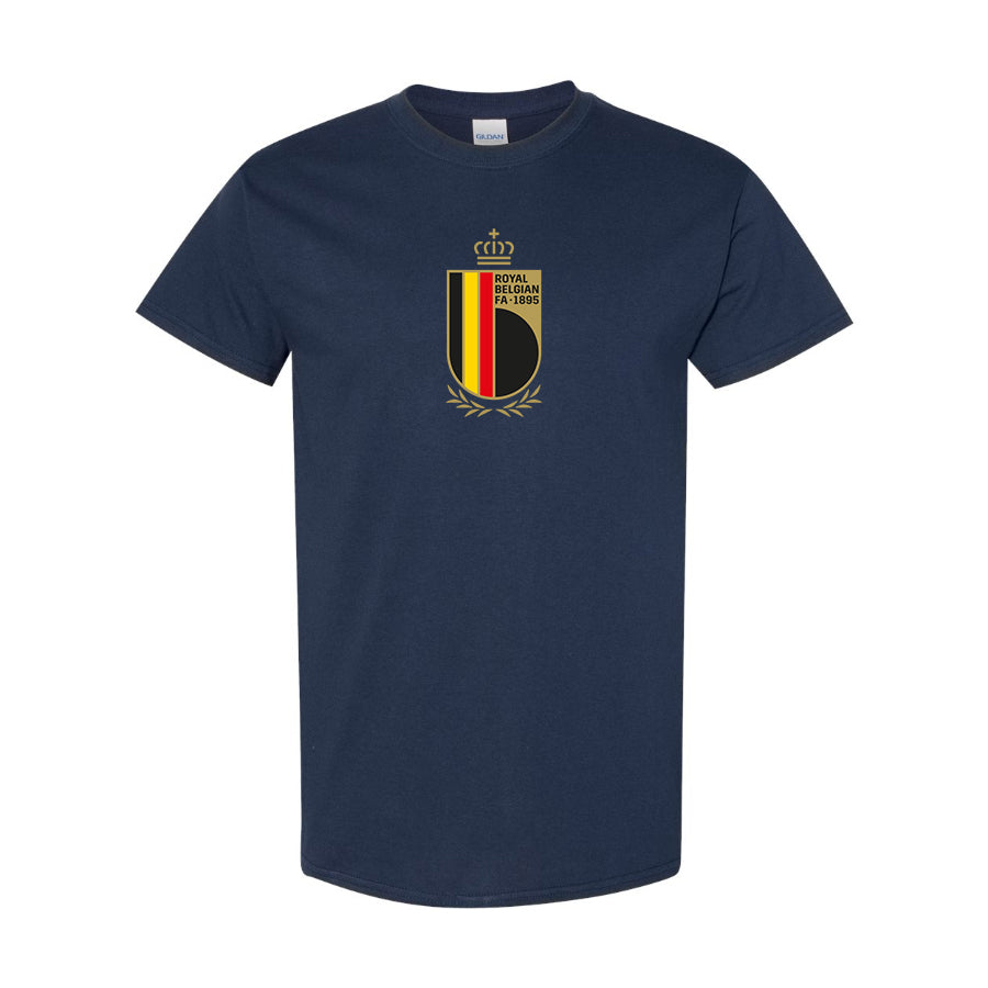 Men's Belgium National Soccer Team Cotton T-Shirt