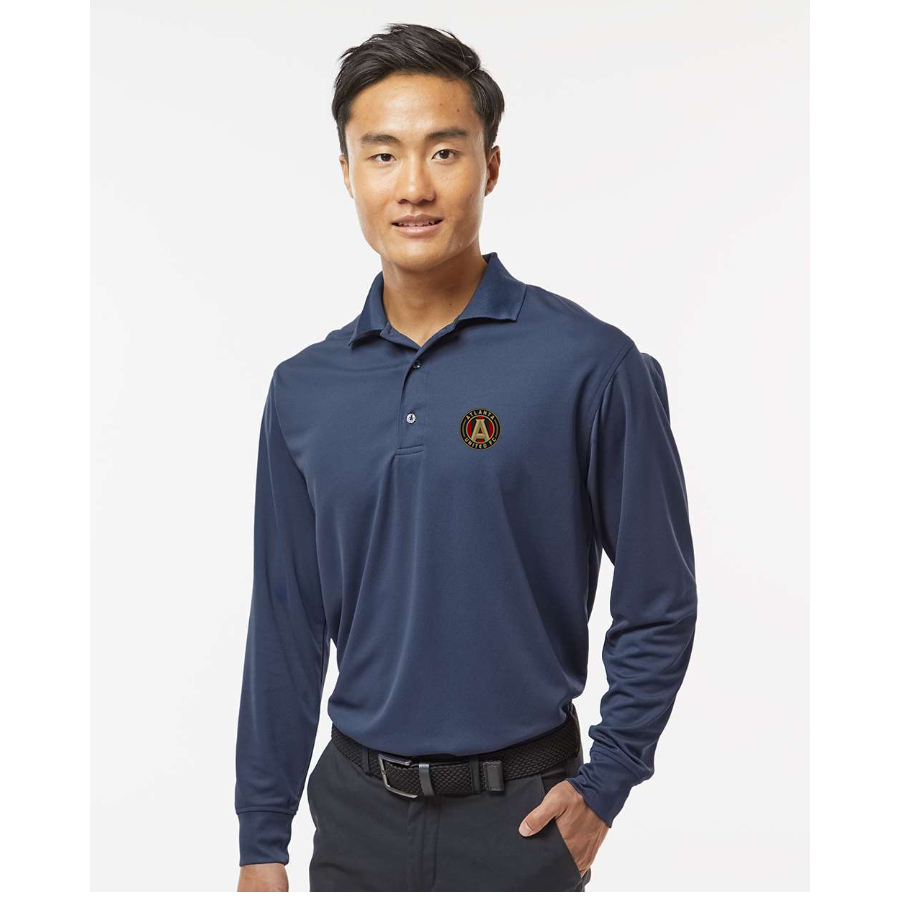 Men's Atlana United FC - Paragon - Prescott Long Sleeve Polo - 110