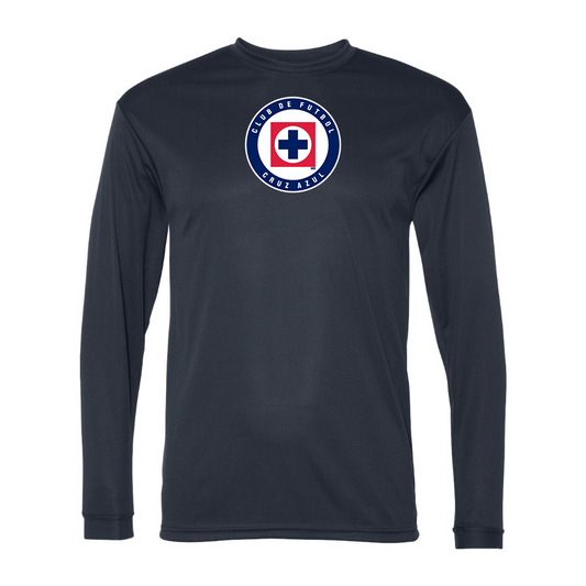 Men’s Cruz Azul Football Club Performance Long Sleeve T-Shirt