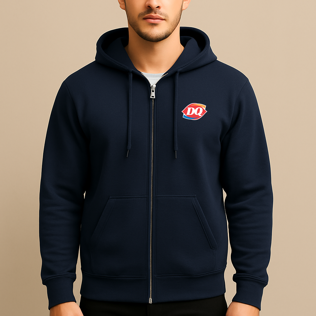 Men's DQ Dairy Queen  Zipper Hoodie