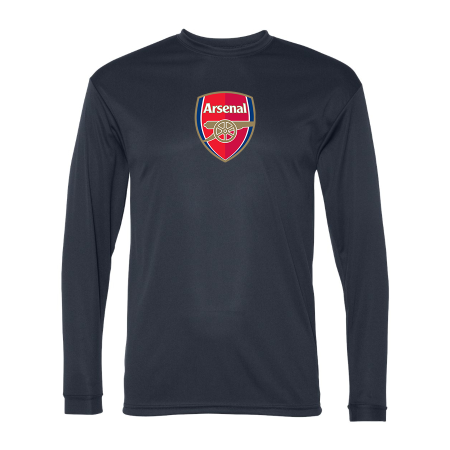 Men’s Arsenal Soccer Performance Long Sleeve T-Shirt