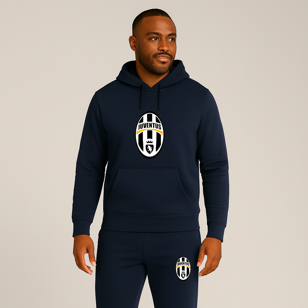 Men's Juventus Football Club Classic Hoodie Joggers Set