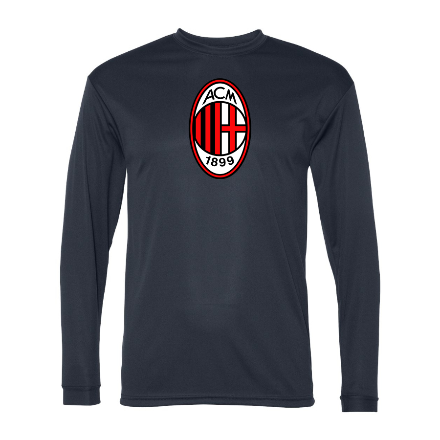 Men’s AC Milan Soccer- C2 Sport - Performance Long Sleeve T-Shirt