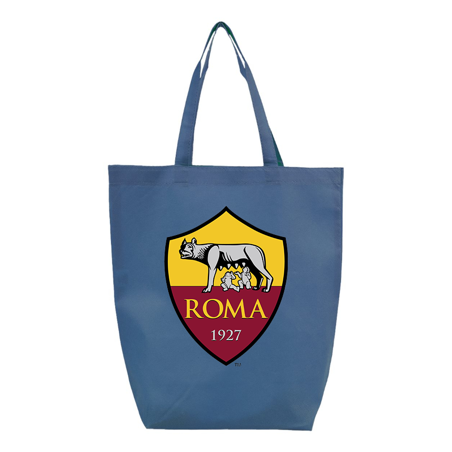 AS Roma FC -  Q-Tees - Non-Woven Gusset Bottom Tote - Q1251