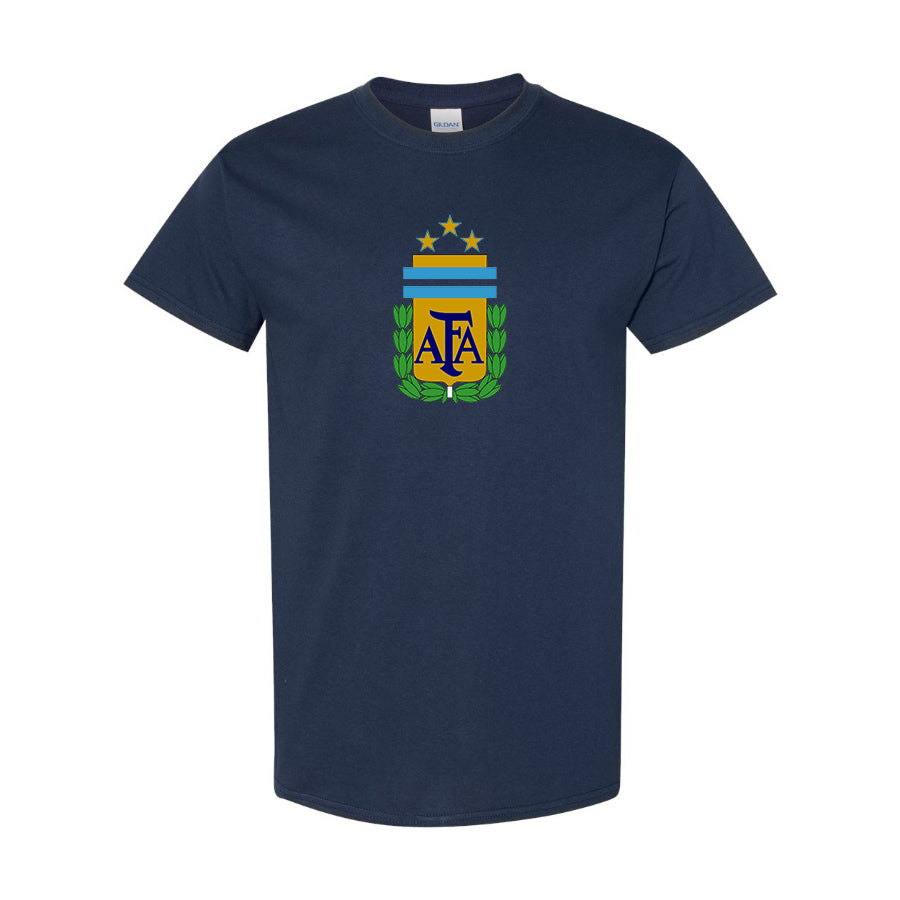 Youth Kids Argentina National Soccer Team Cotton T-Shirt