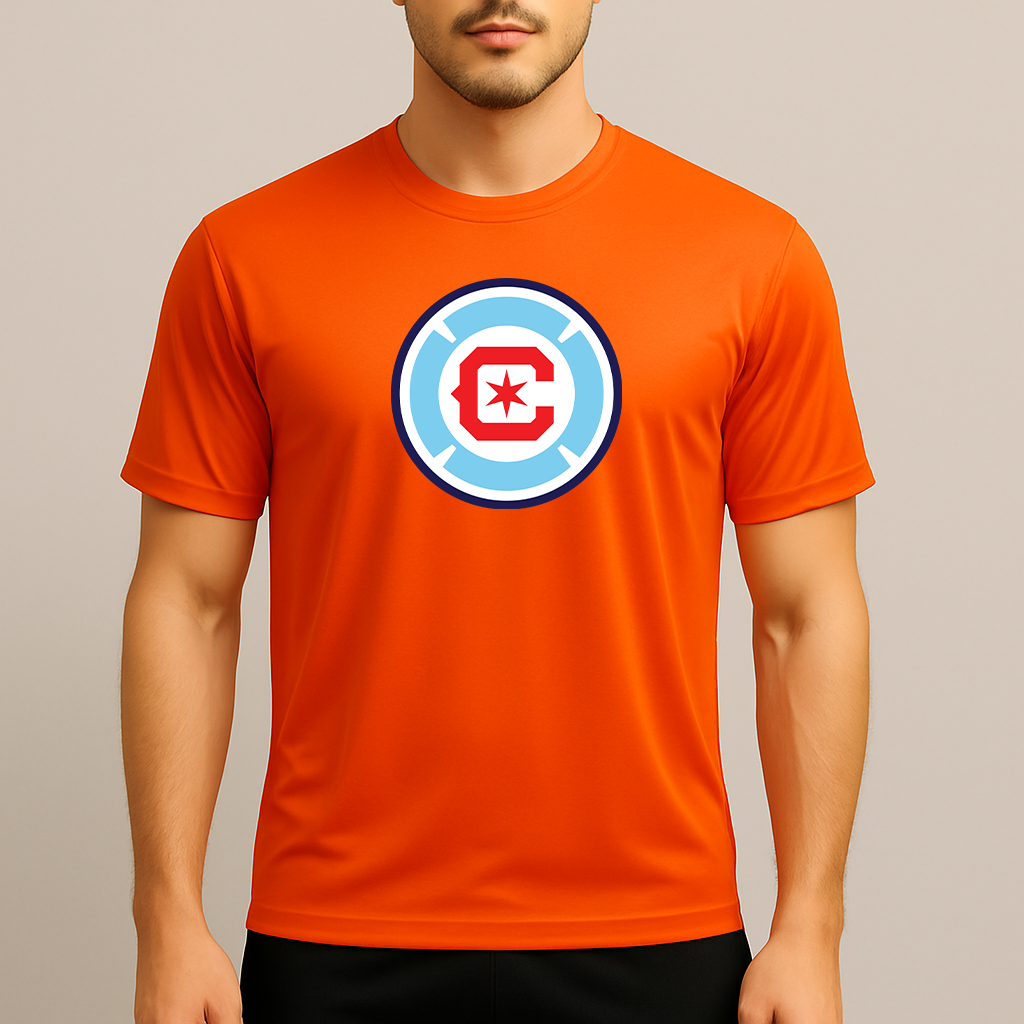 Men's Chicago Fire Soccer Polyester T-Shirt