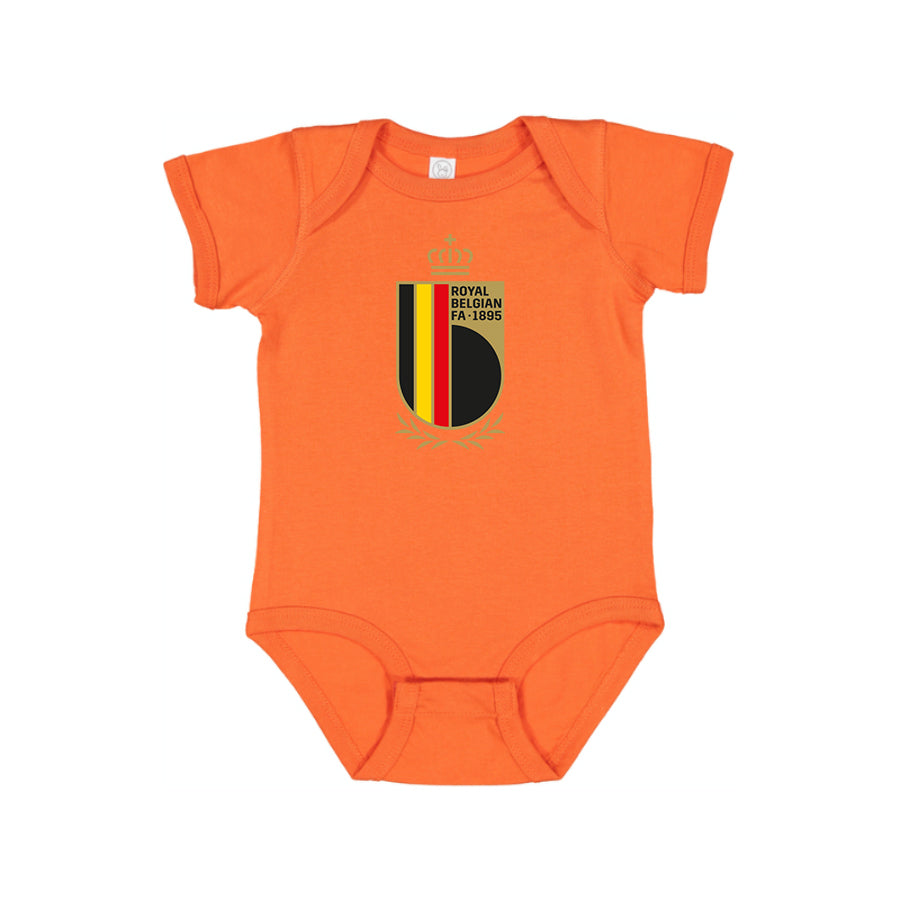 Belgium National Soccer Team Baby Romper Onesie