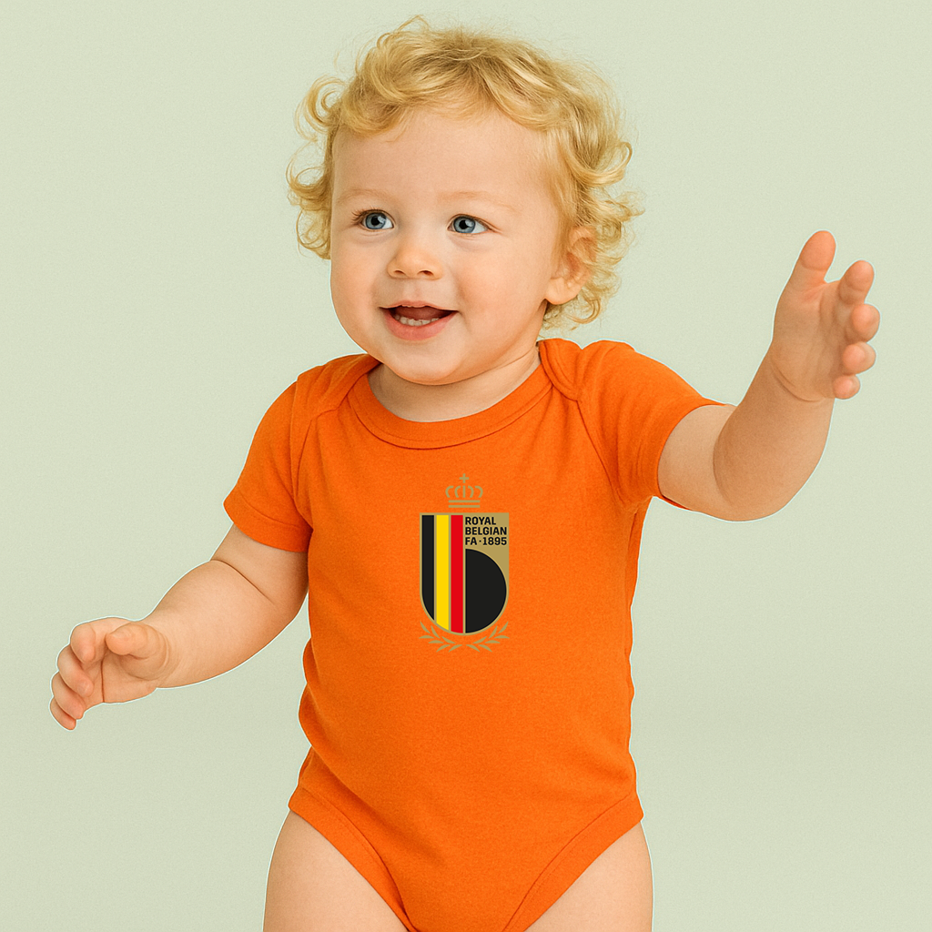 Belgium National Soccer Team Baby Romper Onesie