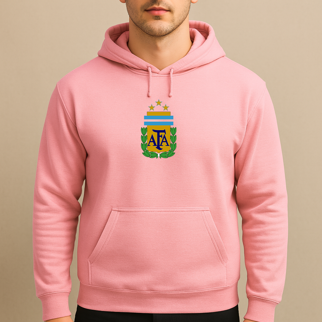 Men's Argentina National Soccer Team Pullover Hoodie