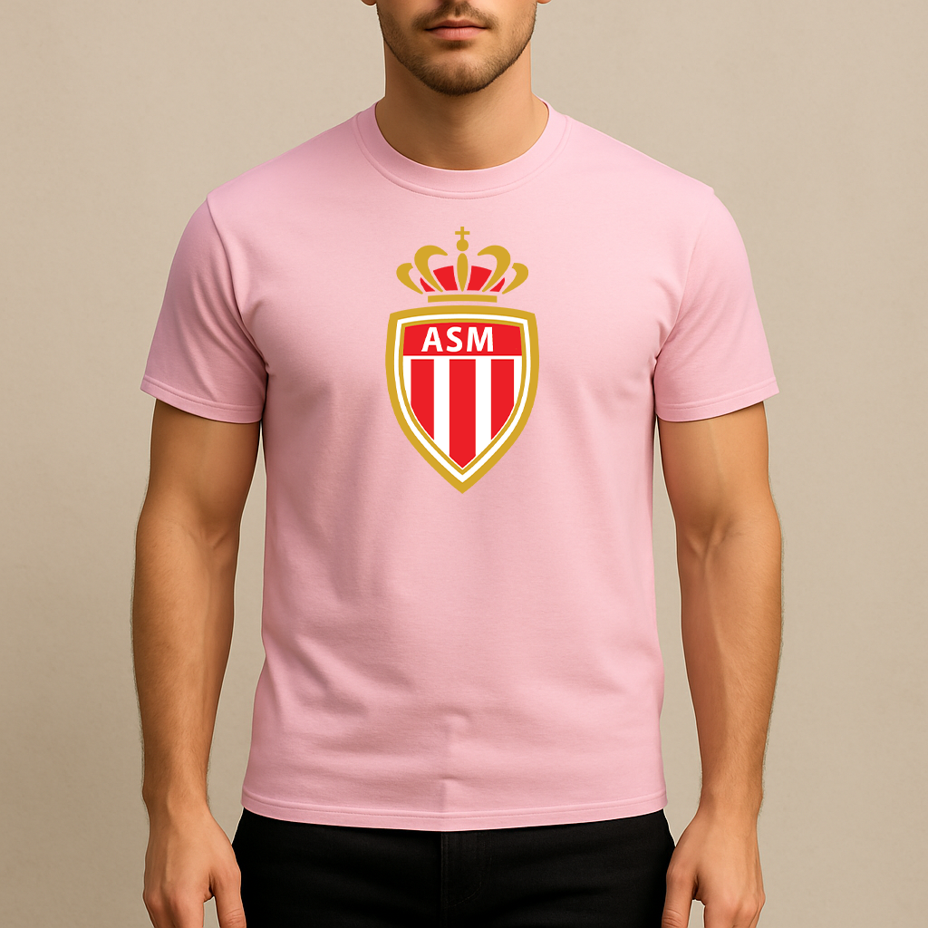Men's AS Monaco FC Cotton T-Shirt